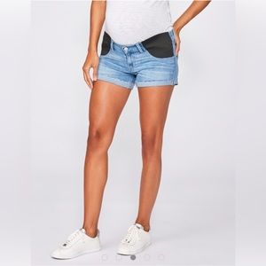 Paige maternity jimmy jimmy denim shorts - size 24